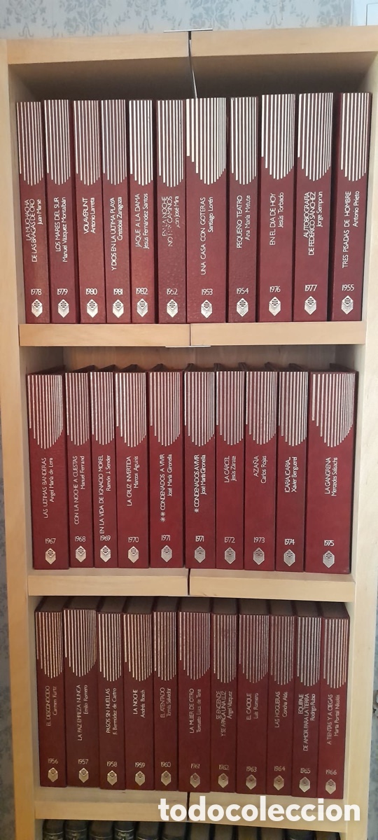 Libros: Lote de 22 libros de la colecci&oacute;n Premio Planeta - Foto 1