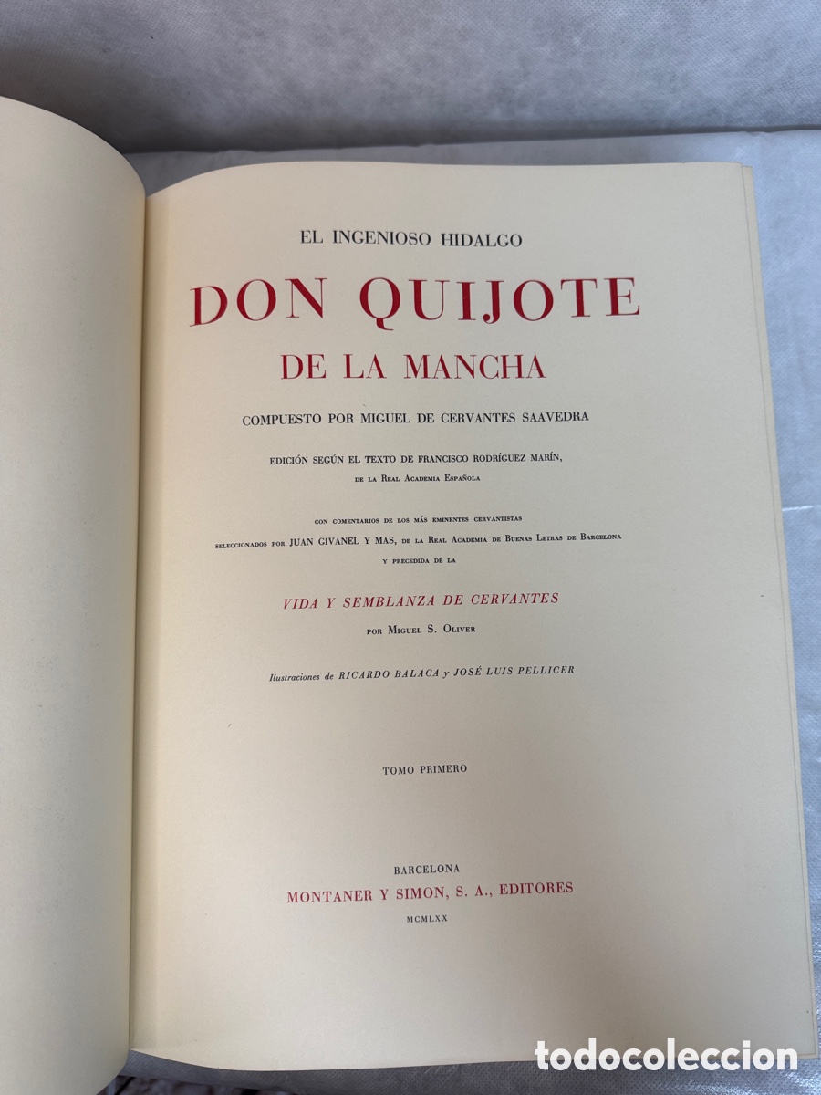 Libros: Don Quijote de la Mancha - Edici&oacute;n - Foto 4