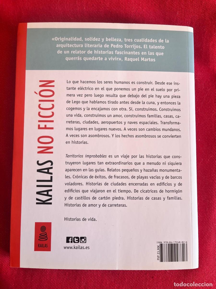 Libros: TERRITORIOS IMPROBABLES / PEDRO TORRIJOS / KAILAS EDITORIAL - Foto 2