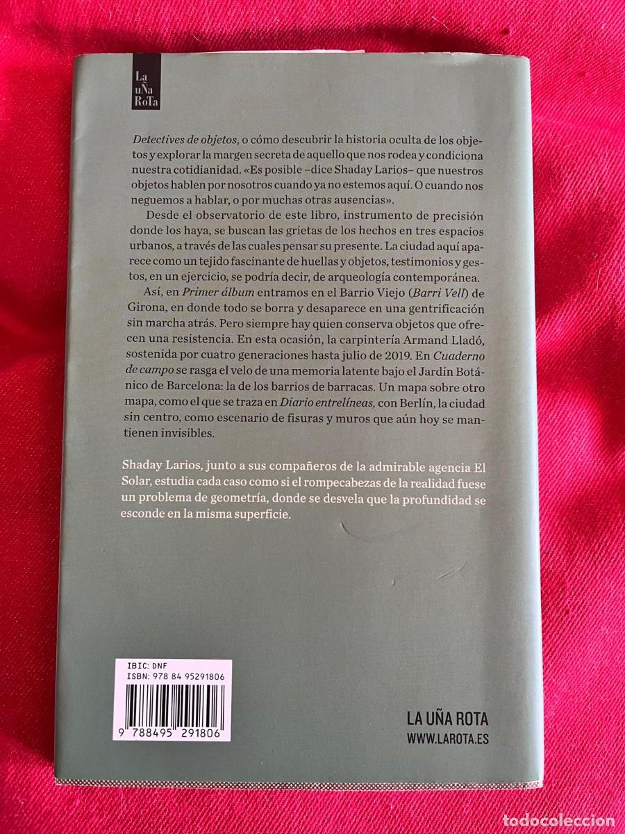 Libros: DETECTIVES DE OBJETOS / SHADAY LARIOS / LA U&Ntilde;A ROTA - Foto 2