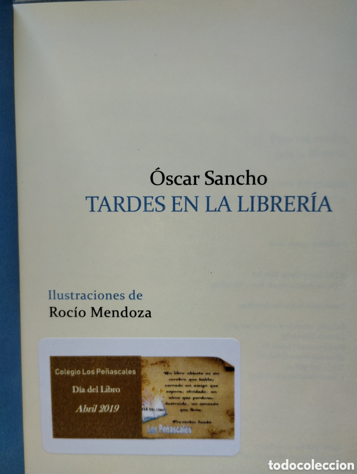 Libros: TARDES EN LA LIBRER&Iacute;A - Foto 4