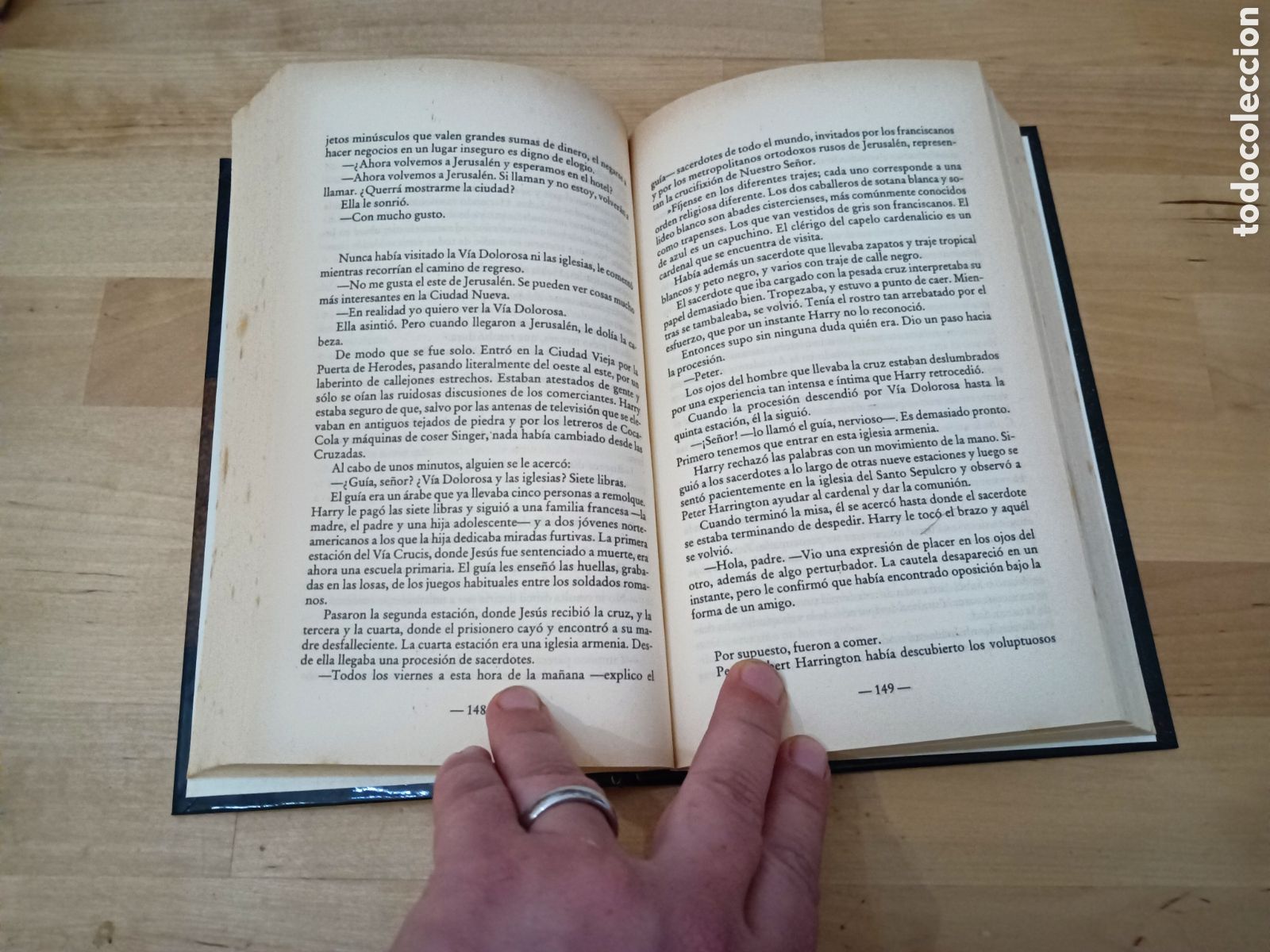 Libros: EL DIAMANTE DE JERUSAL&Eacute;N - NOAH GORDON - Foto 5