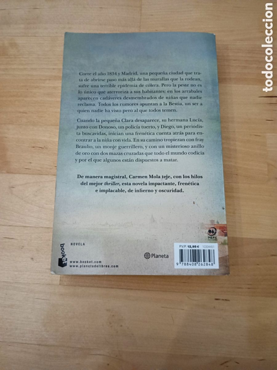 Libros: LA BESTIA - CARMEN MOLA - Foto 7
