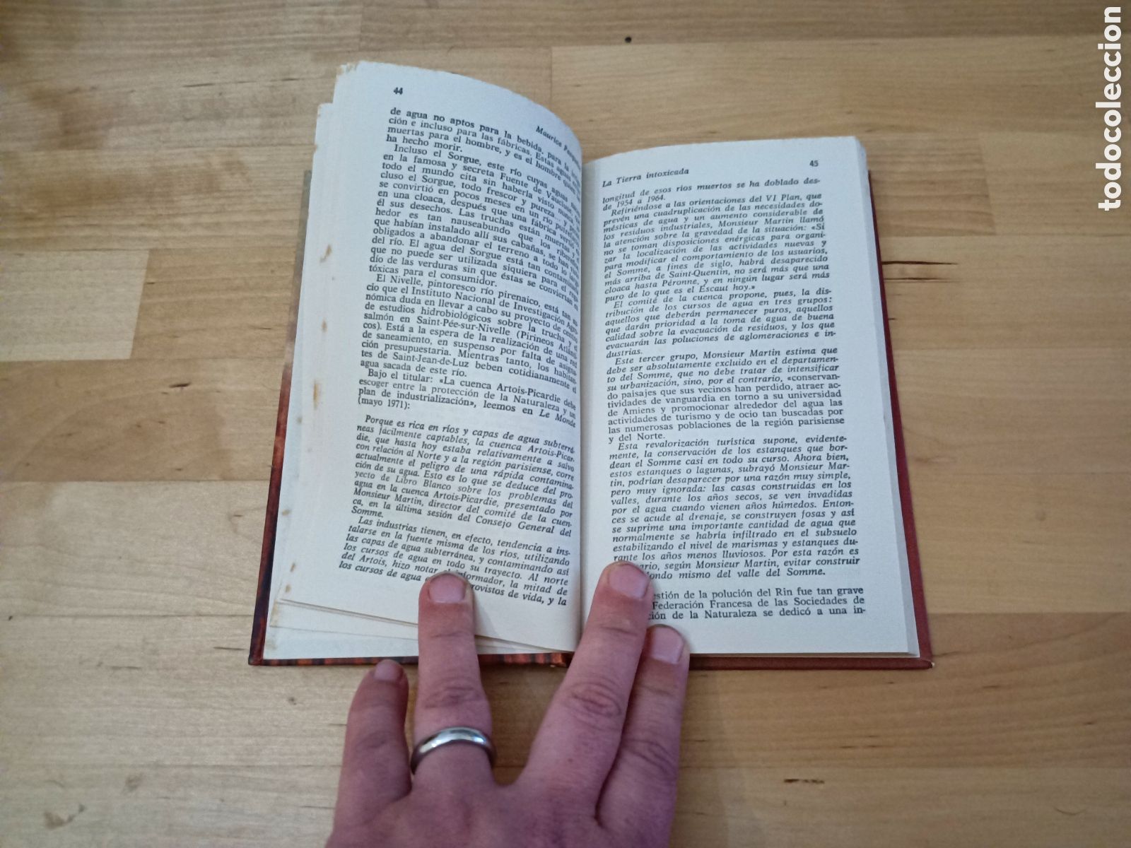 Libros: LA TIERRA INTOXICADA - MAURICE PASQUELOT - Foto 3