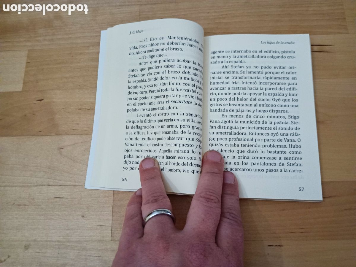 Libros: LOS HIJOS DE LA ARA&Ntilde;A - J. G. MESA - Foto 3