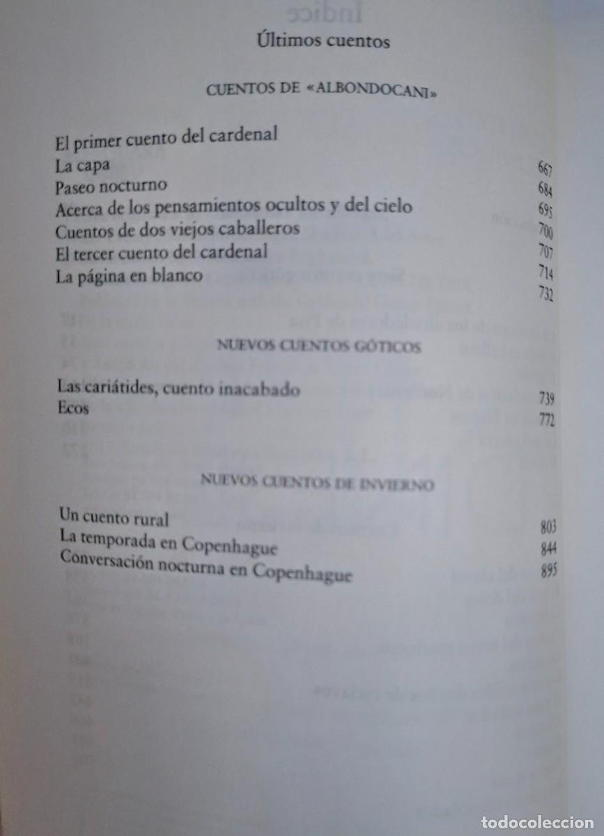 Libros: DINESEN: CUENTOS REUNIDOS - Foto 7