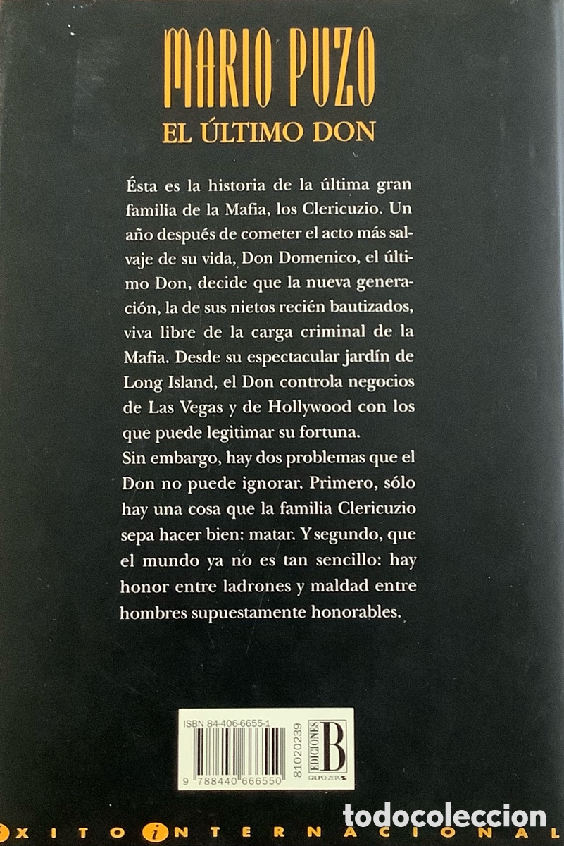 Libros: El ultimo Don de Mario Puzzo - Foto 2