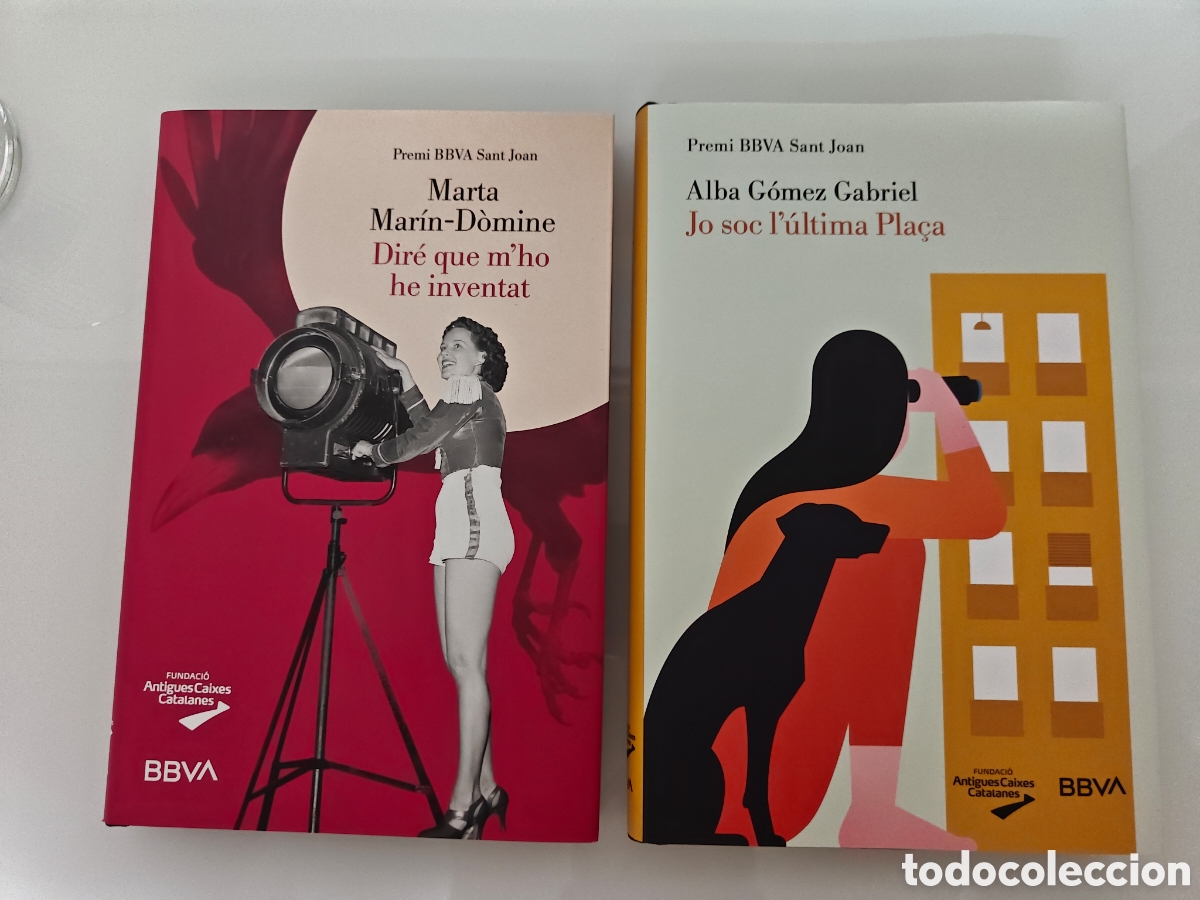 Libros: 2x LIBROS PREMIO BBVA SANT JOAN 2023 Y 2024 ALBA G&Oacute;MEZ GABRIEL Y MARTA MARIN -DOMINE