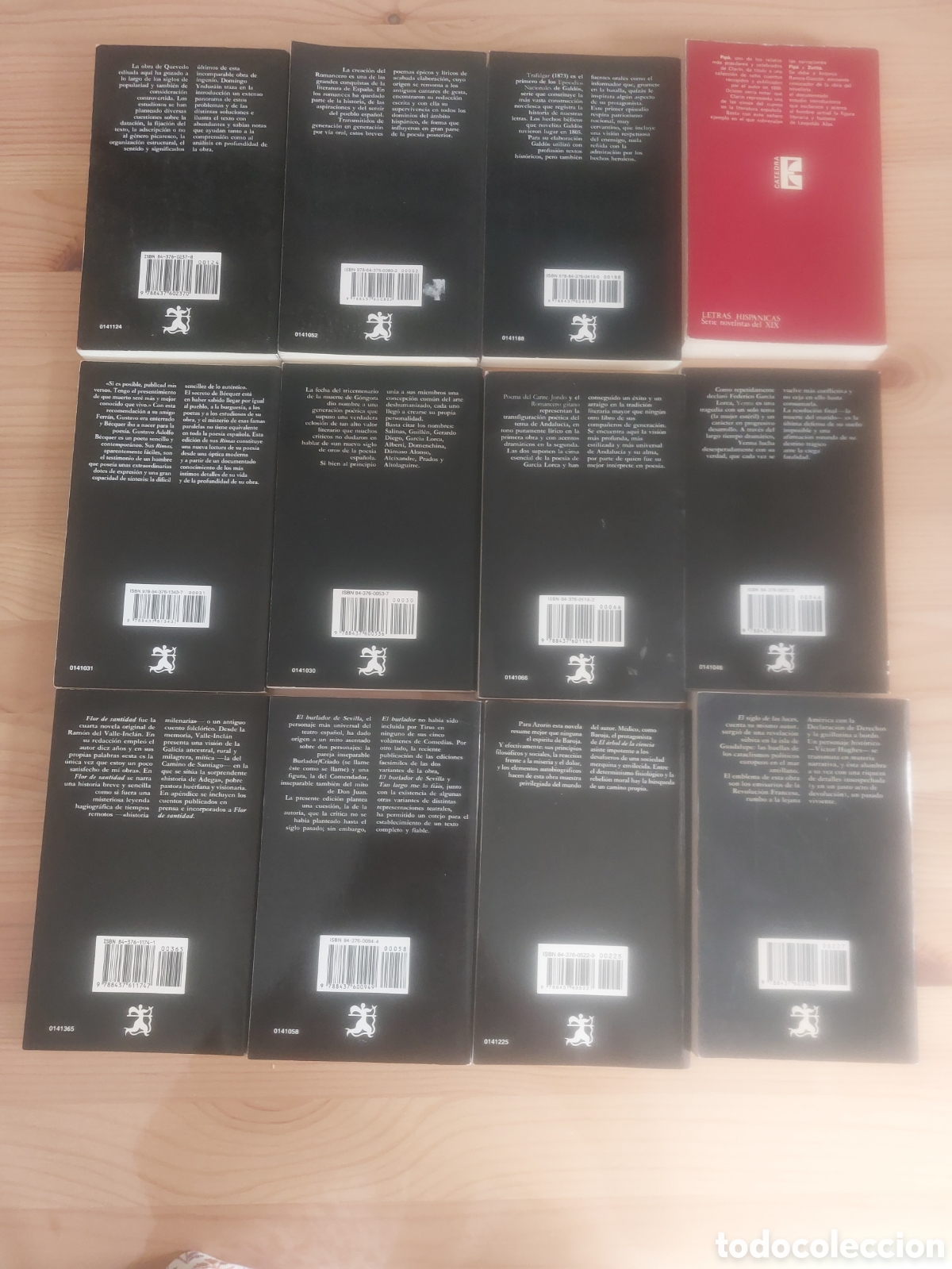Libros: Lote de 14 libros de la editorial C&aacute;tedra - Foto 2