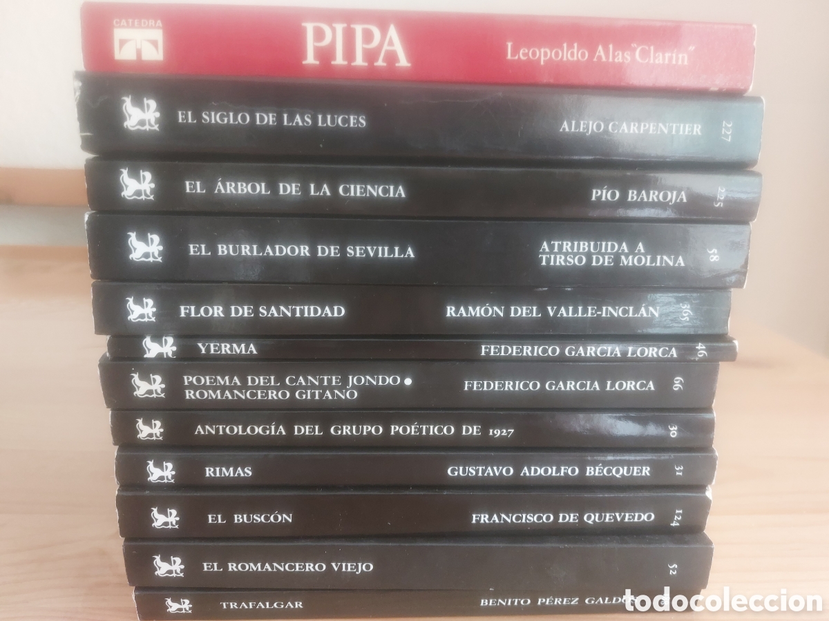 Libros: Lote de 14 libros de la editorial C&aacute;tedra - Foto 3