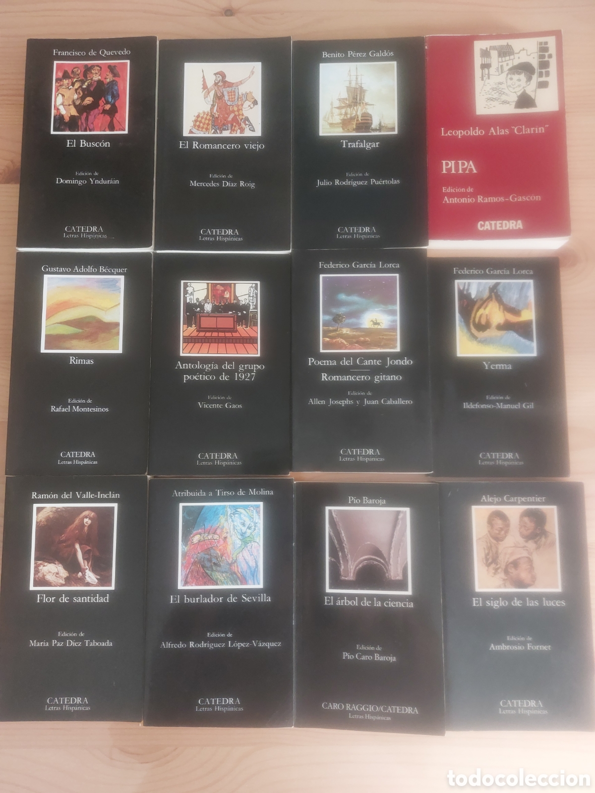 Libros: Lote de 14 libros de la editorial C&aacute;tedra - Foto 1