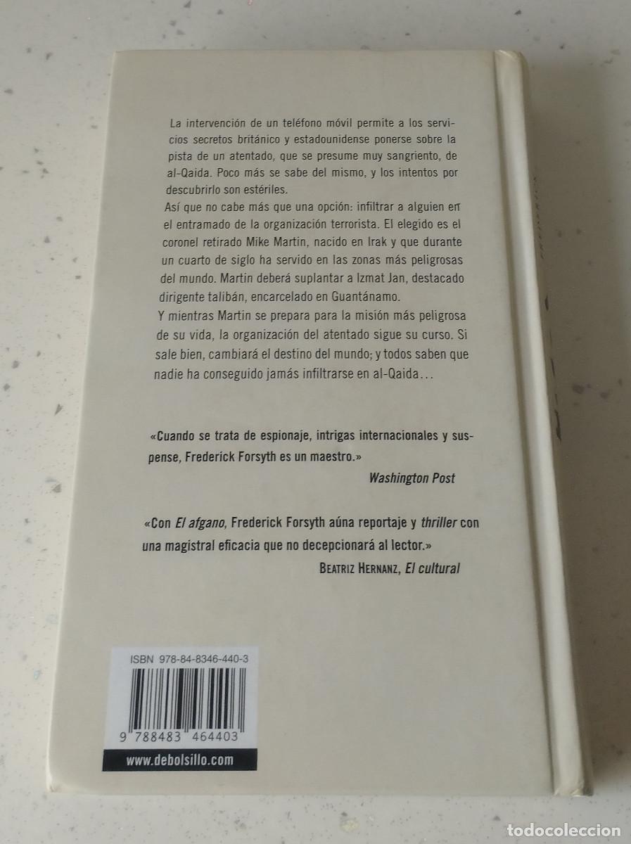 Libros: EL AFGANO, FREDERICK FORSYTH, DEBOLSILLO - Foto 2