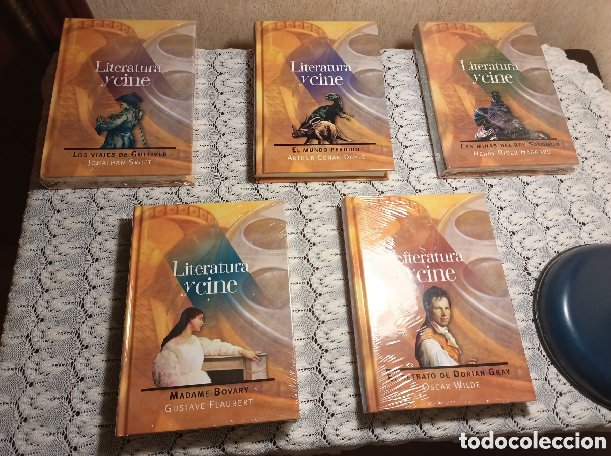 Libros: 5 vol&uacute;menes de la colecci&oacute;n Literatura y Cine