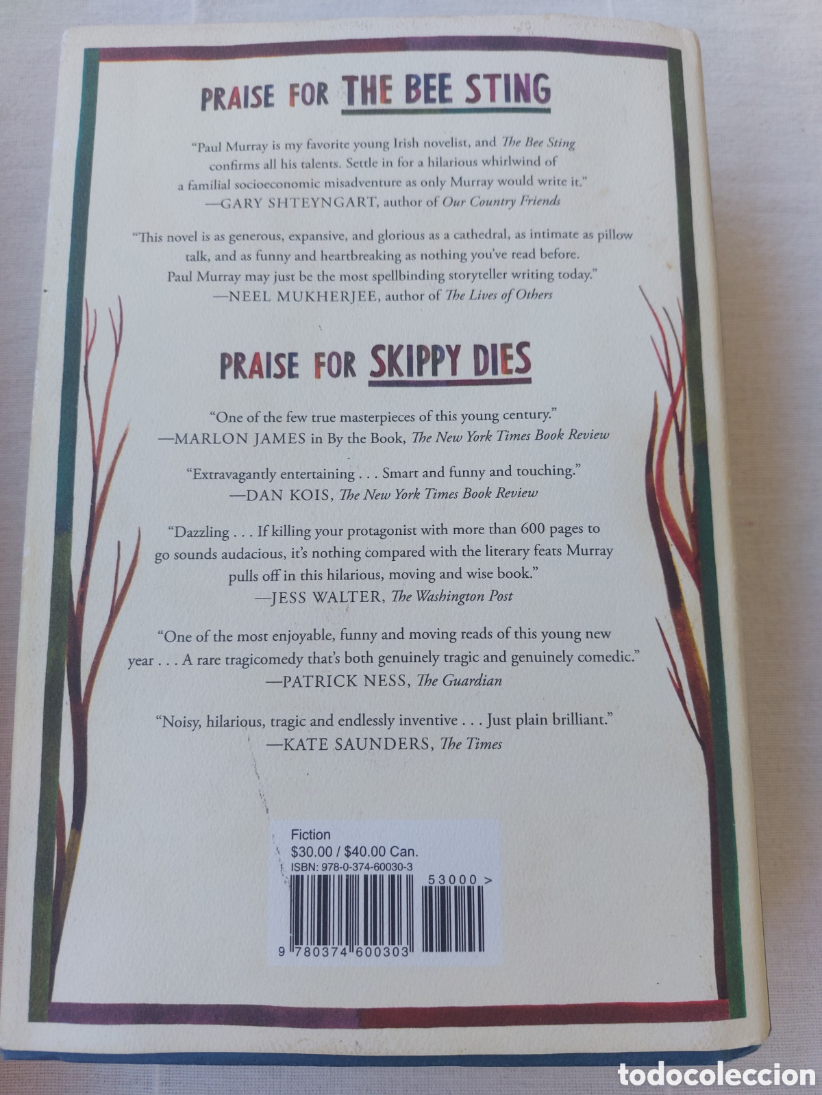 Libros: The Bee Sting. Paul Murray - Foto 4