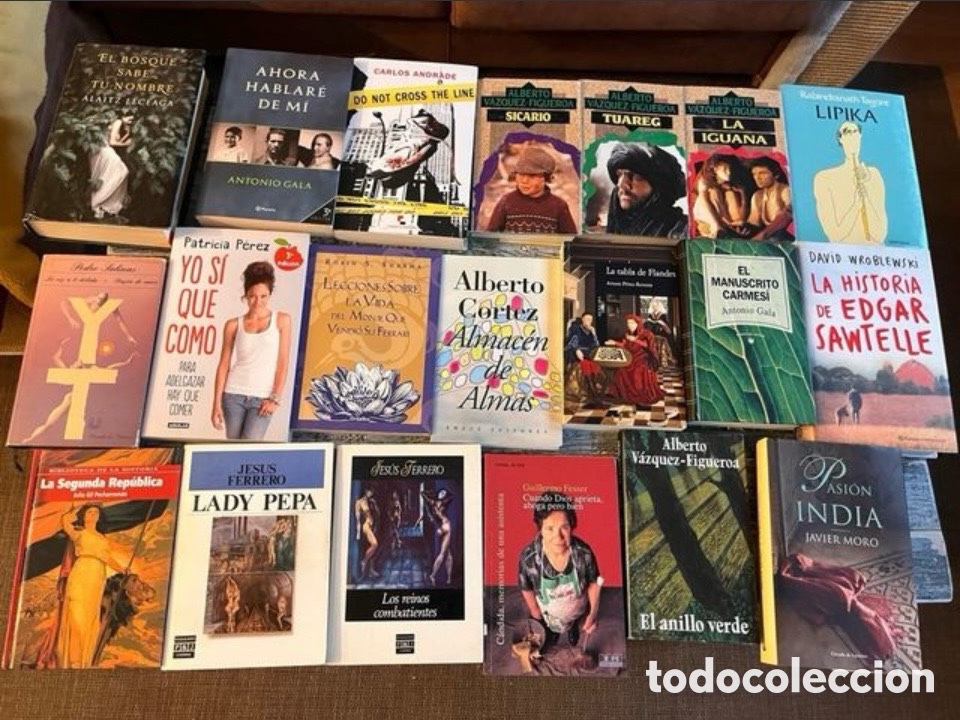 Libros: 75 libros casi todos son novelas - Foto 2