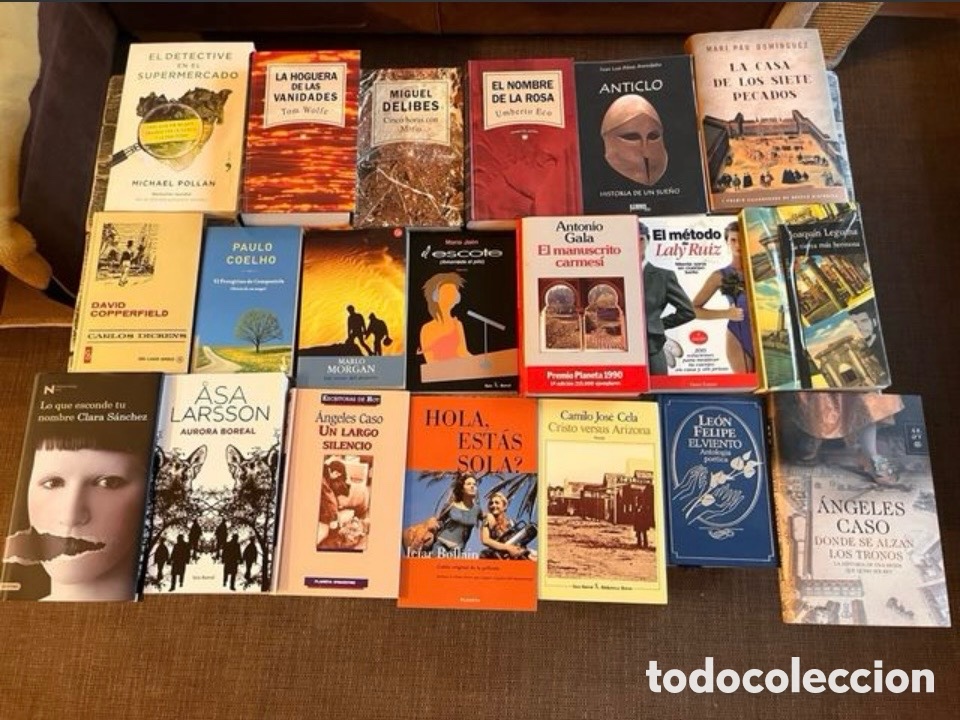 Libros: 75 libros casi todos son novelas - Foto 3