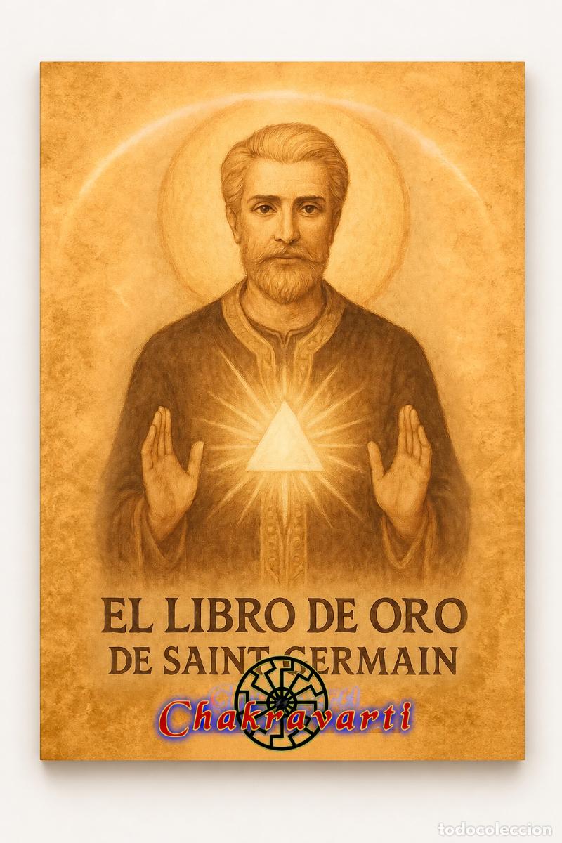 Libros: EL LIBRO DE ORO DE SAINT GERMAIN &ndash; CHAKRAVARTI &ndash; LM - Foto 1