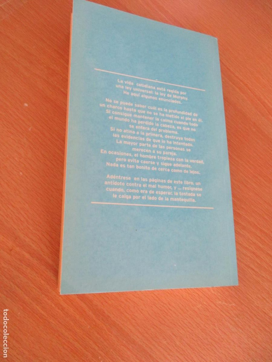 Libros: ARTHUR BLOCH-LA LEY DE MURPHY-2000 - Foto 5