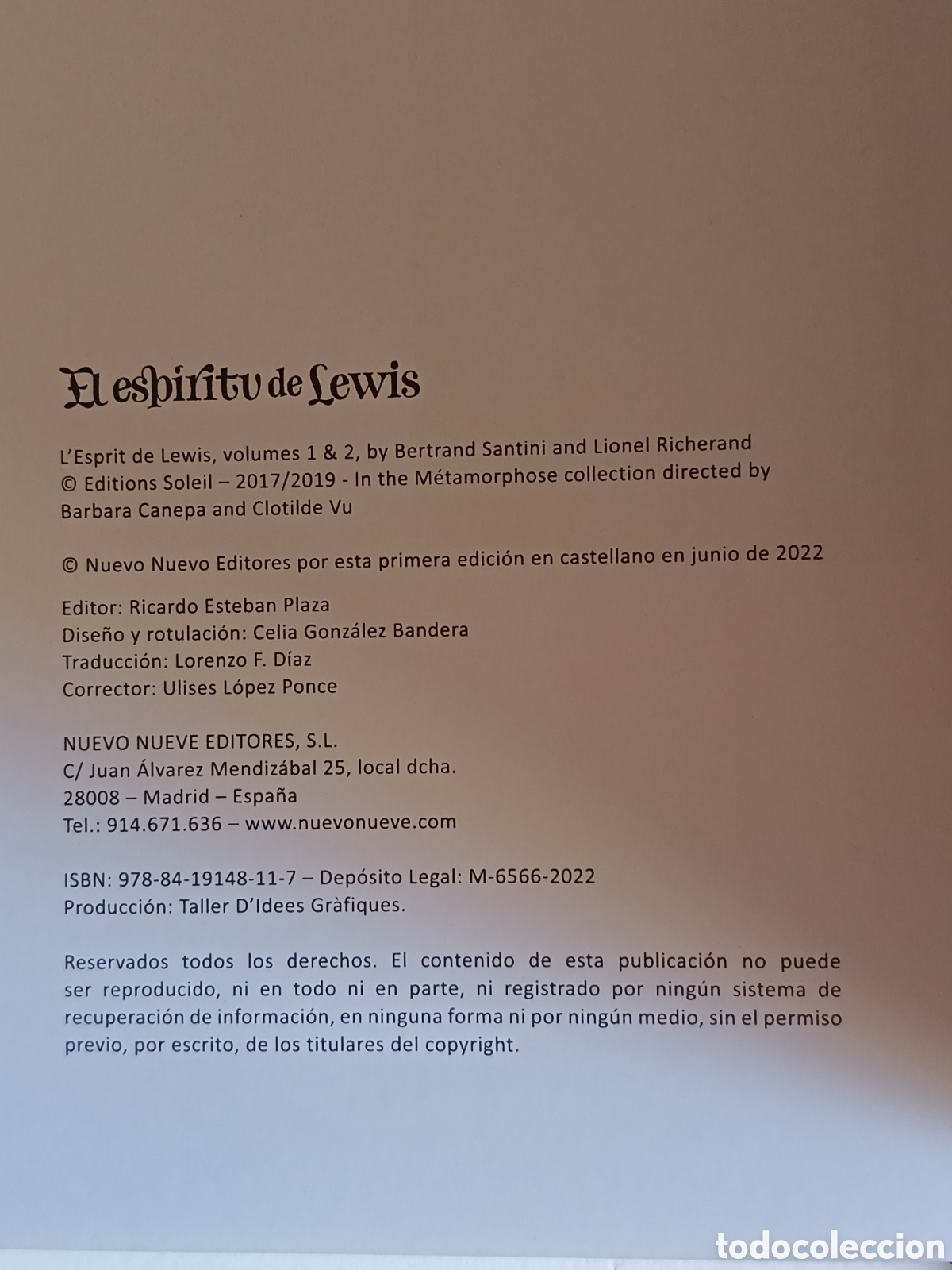 Libros: El esp&iacute;ritu de Lewis de Santini& Richerand - Foto 4