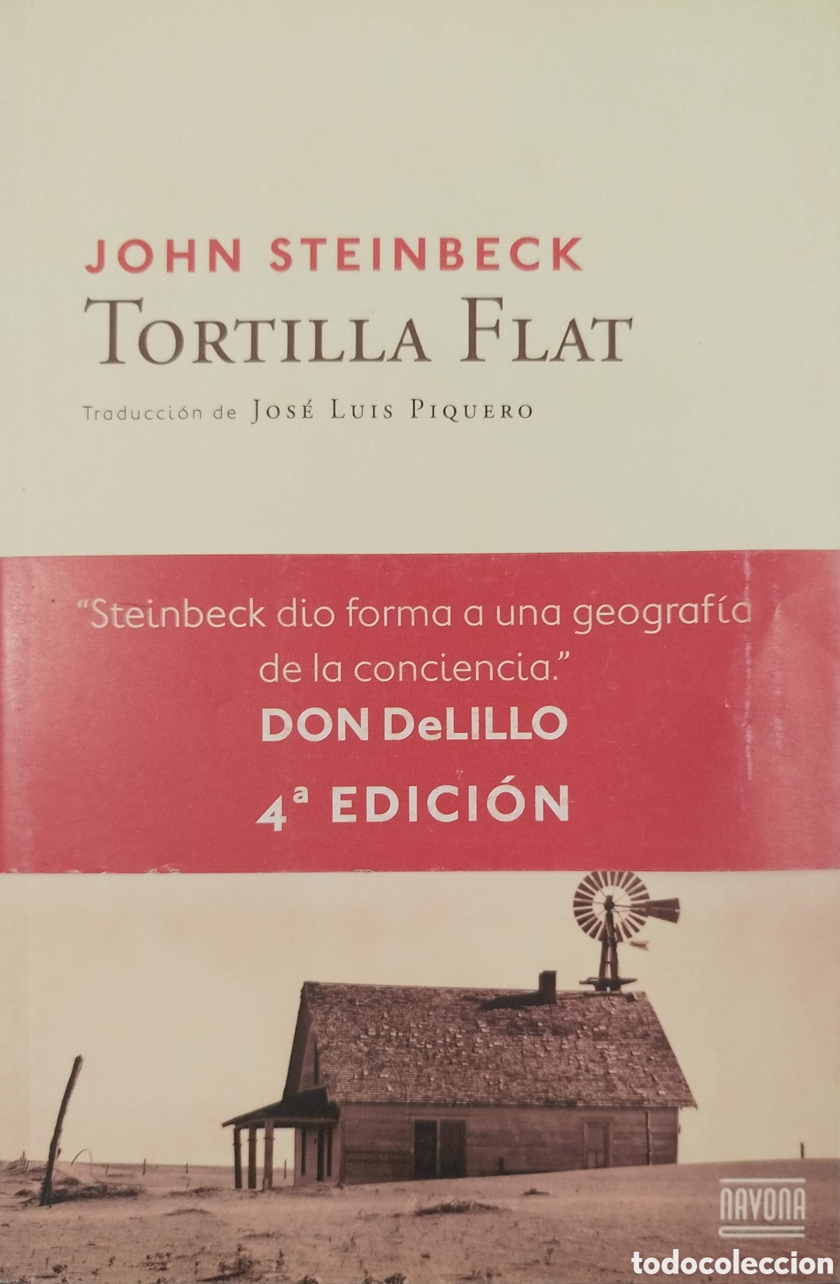 Livros: Tortilla Flat. John Steinbeck. Navona. 2020.