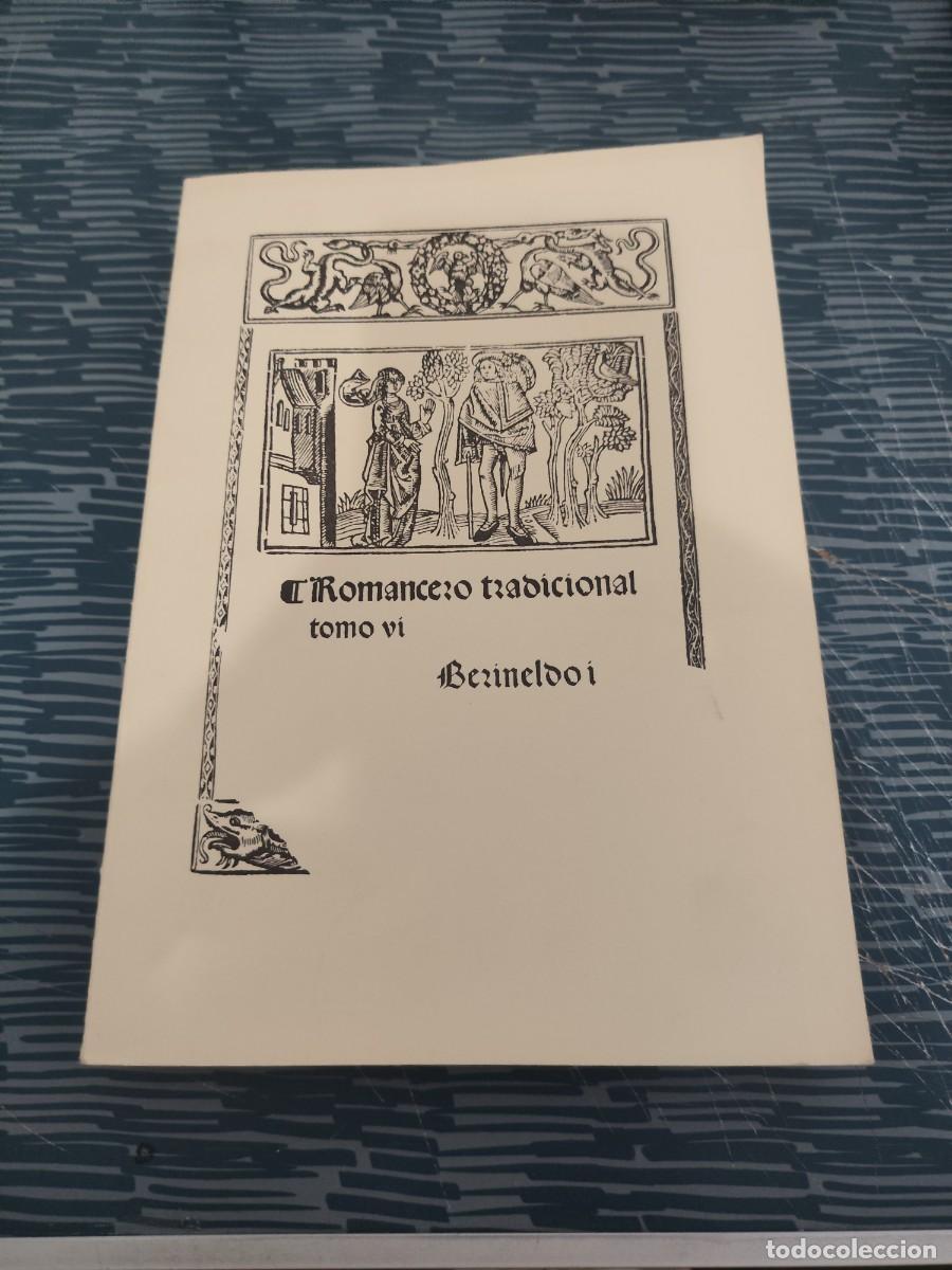 Libros: GERINELDO EL PAJE Y LA INFANTA I, ROMANCERO TRADICIONAL, GREDOS EDITORIAL,1975,250 P&Aacute;G.