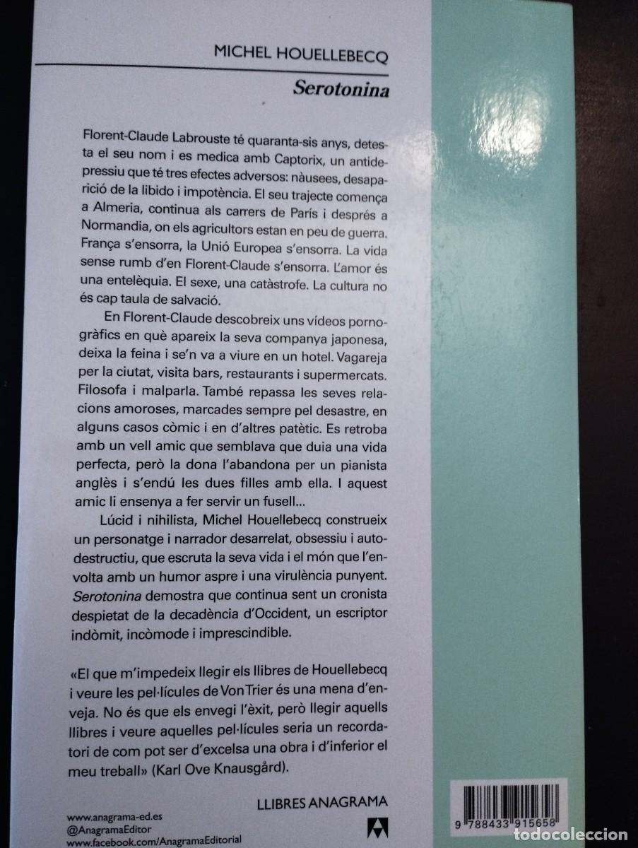 Libros: SEROTONINA, M.HOULLEBECQ (CATAL&Agrave;) - Foto 2