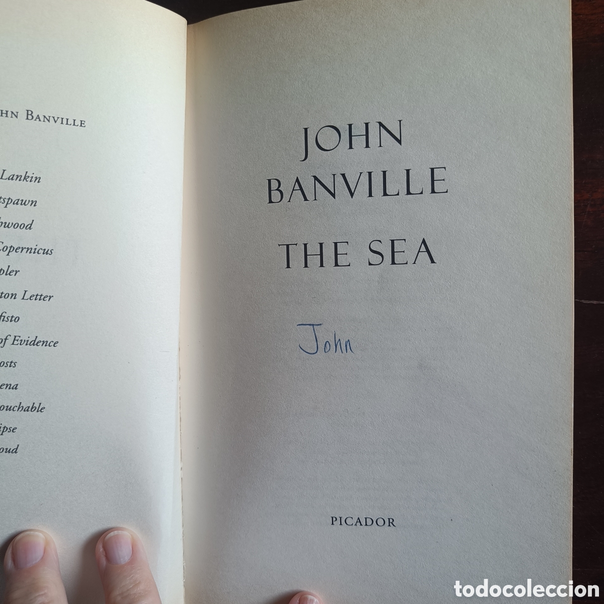 Libros: THE SEA.John Banville - Foto 3