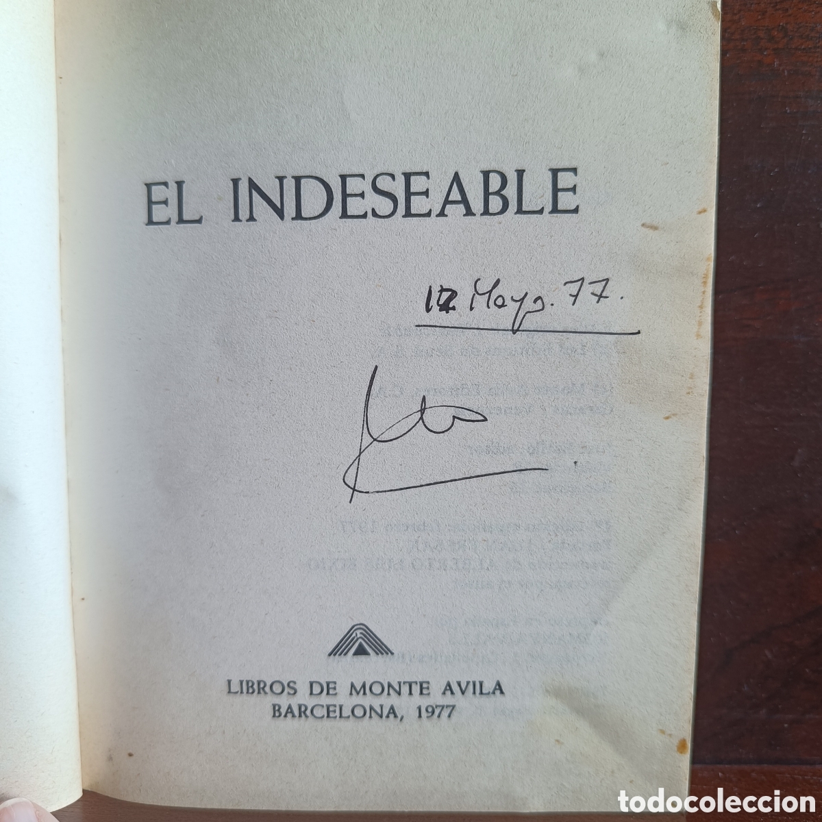 Libros: EL INDESEABLE.Regis Debray - Foto 3