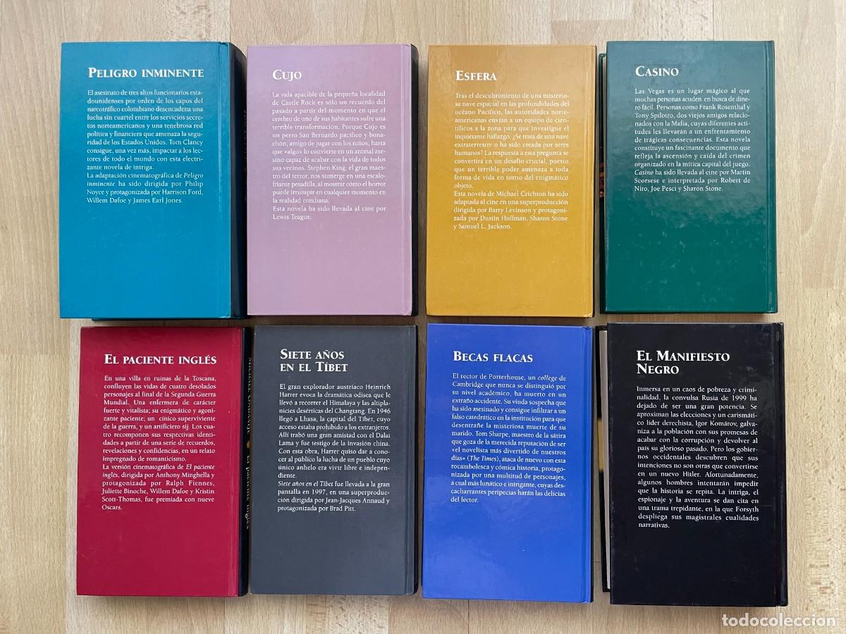 Libros: LOTE 8 LIBROS TAPA DURA GRANDES &Eacute;XITOS - Foto 2