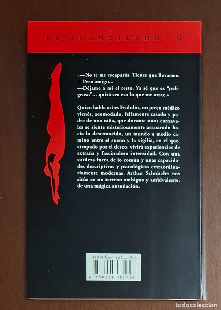 Libros: ARTHUR SCHNITZLER: RELATO SO&Ntilde;ADO - Foto 2