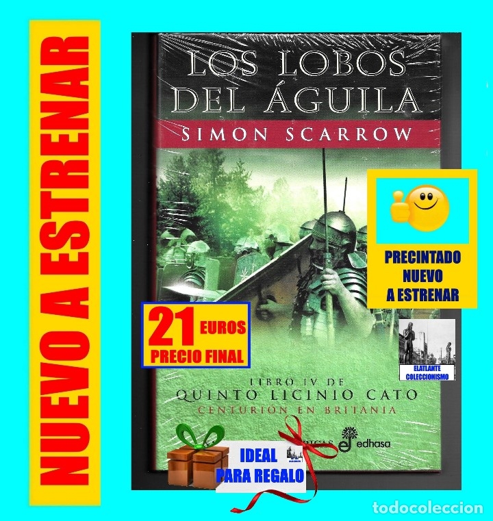 los lobos del águila - simon scarrow - libro iv - Buy New historical novel  books on todocoleccion