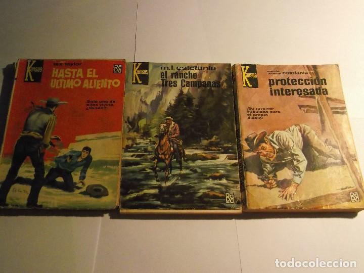 Libros: LOTE 3 LIBROS DE KANSAS - Foto 1