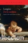 Libros: De lo sublime - Longino - Foto 2