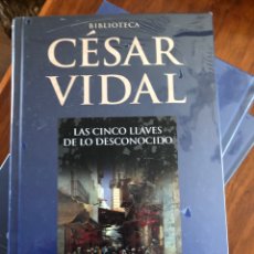 Livros: LIBRO CESAR VIDAL. LAS CINCO LLAVES DE LO DESCONOCIDO. PLANETA DEAGOSTINI. NUEVO. PRECINTADO.. Lote 216794920