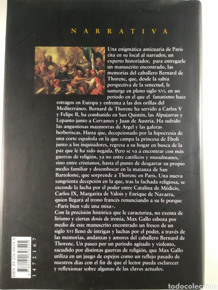 Libros: La Cruz de Occidente. Max Gallo - Foto 2