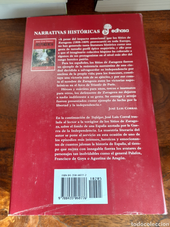 Libros: Independencia. Jos&eacute; Luis Corral - Foto 2