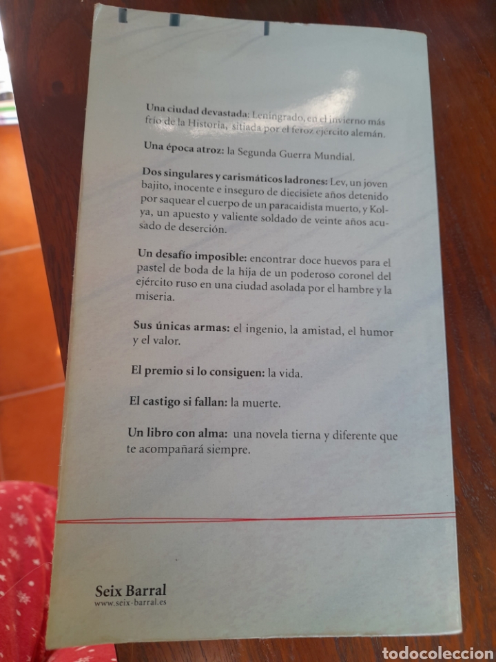 Libros: Ciudad de ladrones. David Benioff - Foto 2