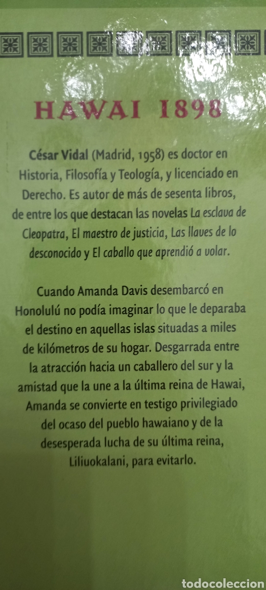 Libros: Hawai 1898. C&eacute;sar Vidal - Foto 2