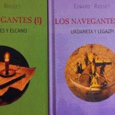 Libros: LOS NAVEGANTES. URDANETA Y LEGAZPI, MAGALLANES Y ELCANO. Lote 314785263
