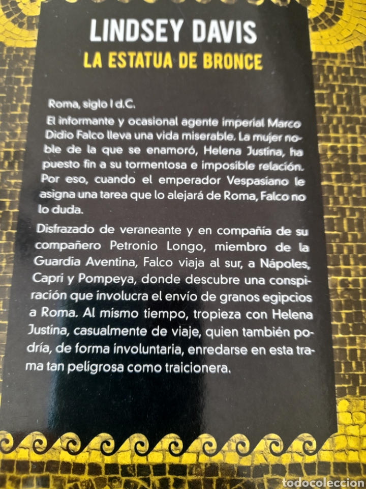 Libros: La estatua de bronce. Linsdey Davis - Foto 3