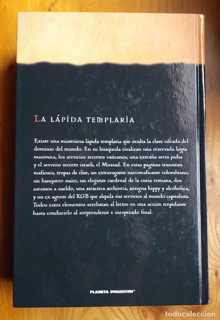 Libros: LA LAPIDA TEMPLARIA - NICHOLAS WILCOX - Foto 2