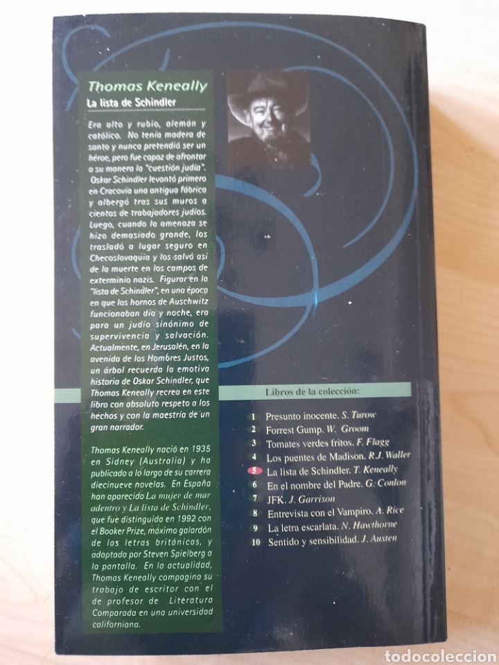 Libros: La lista de Schindler. Thomas Keneally - Foto 2