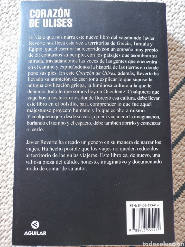 Libros: Coraz&oacute;n de Ulises. Javier Reverte - Foto 2