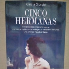 Libros: CINZIA GIORGIO. CINCO HERMANAS .B. Lote 401171579