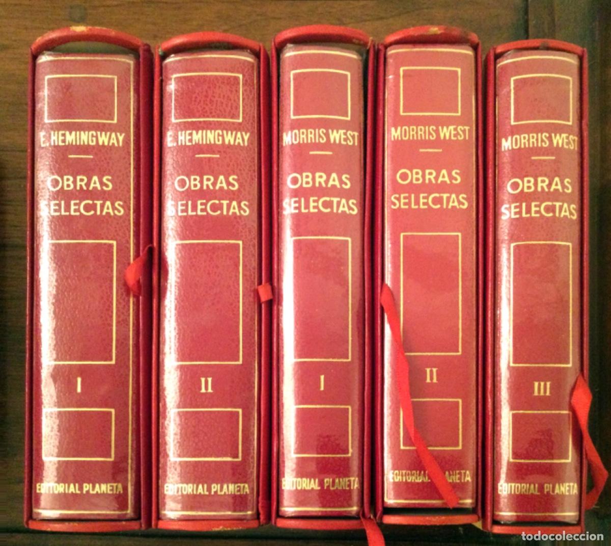 Libros: OBRAS DE E.HEMINGWAY Y MORRIS WEST - Foto 1