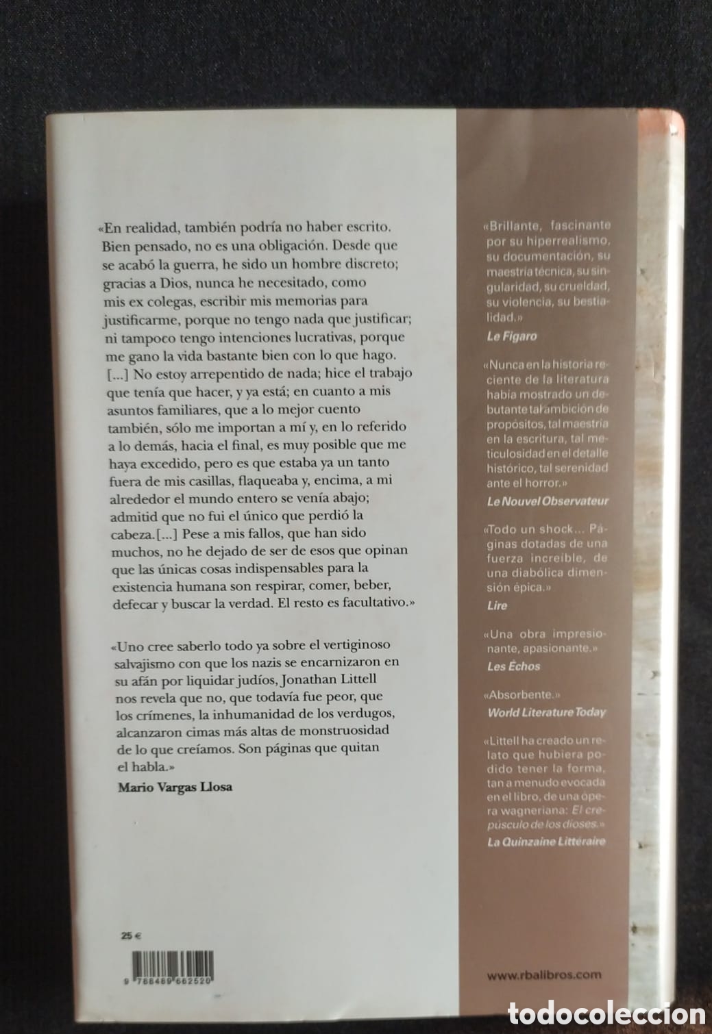Libros: LAS BEN&Eacute;VOLAS. JONATHAN LITTELL - Foto 2