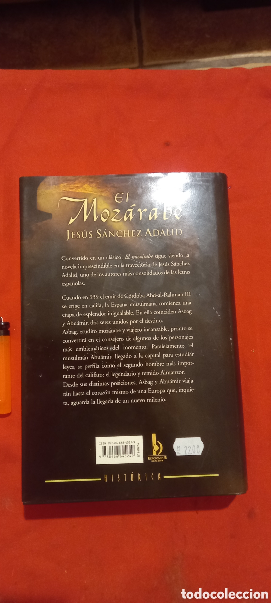 Libros: El moz&agrave;rabe. Jes&uacute;s S&aacute;nchez Adalid. - Foto 2