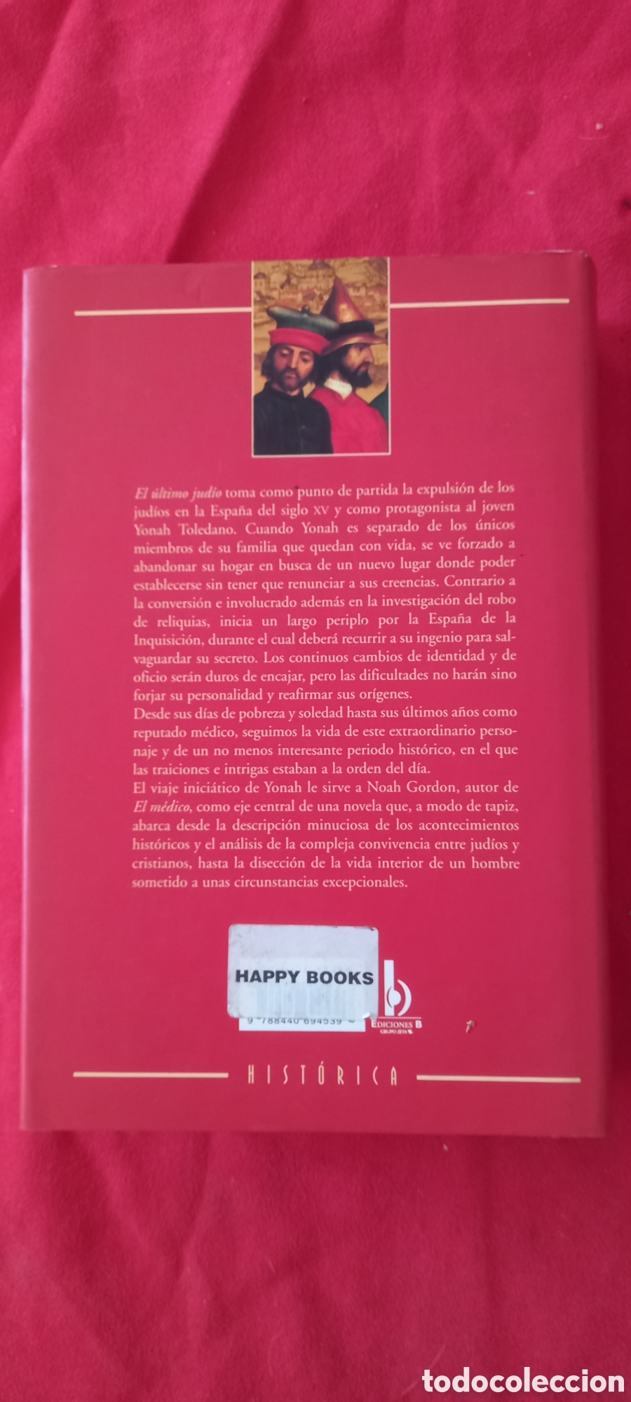 Libros: El &uacute;ltimo jud&iacute;o. Noah Gordon. - Foto 2