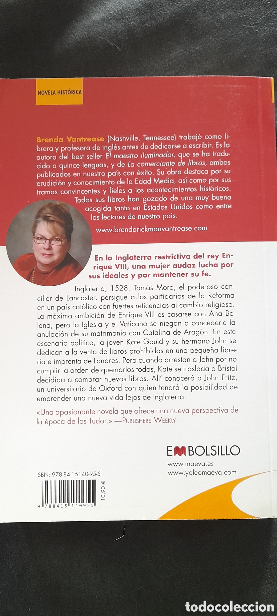 Libros: La librera y el hereje. Brinda Vantrease - Foto 2