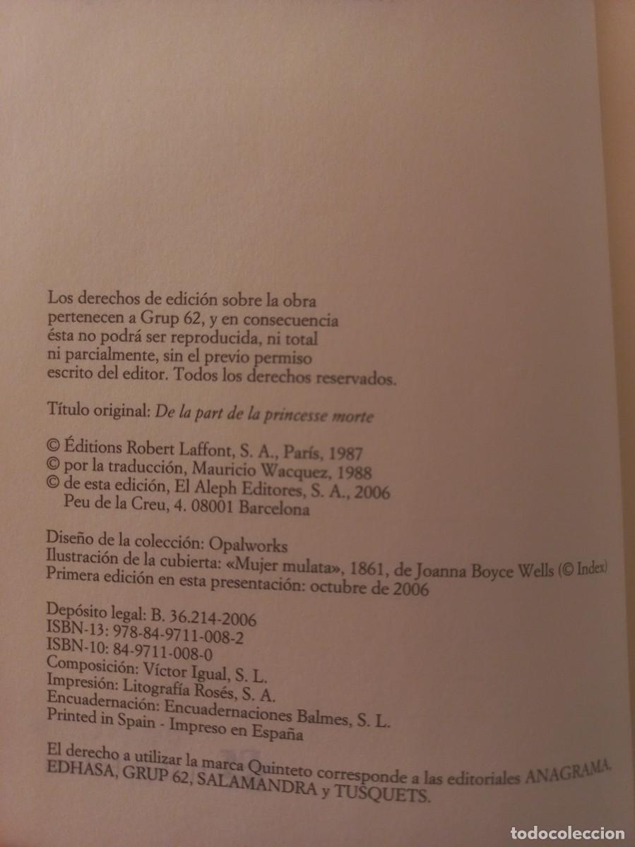 Libros: DE PARTE DE LA PRINCESA MUERTA. Keniz&eacute; Mourad - Foto 3
